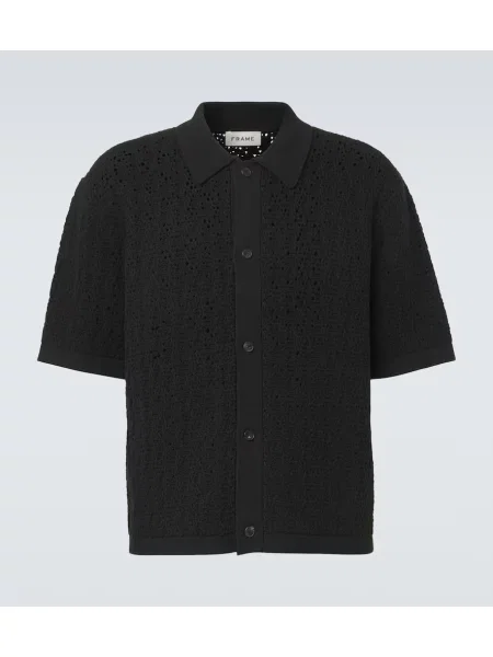Tricou polo Frame negru