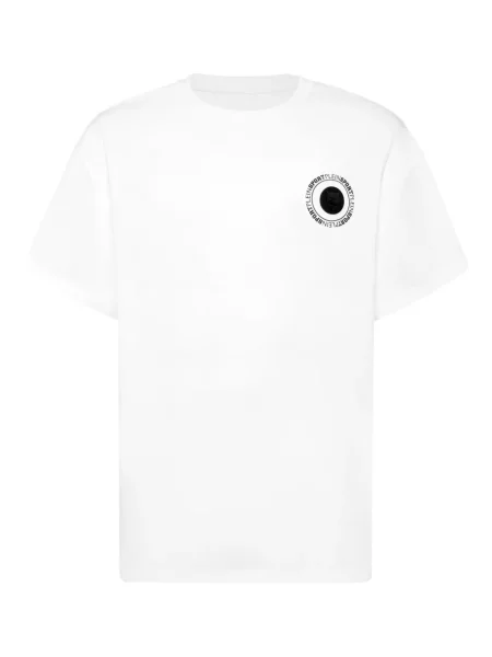 Tricou Plein Sport cu imagine alb