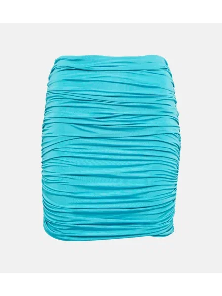 Fustă Giuseppe Di Morabito din jerseu albastru