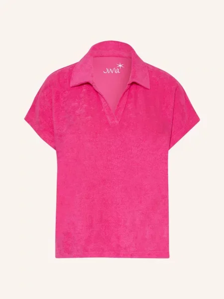 Juvia Koszulka Polo Vanessa Z Frotte pink