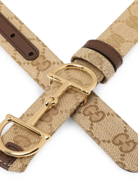 Cu centură reversibil curea Gucci cu cataramă