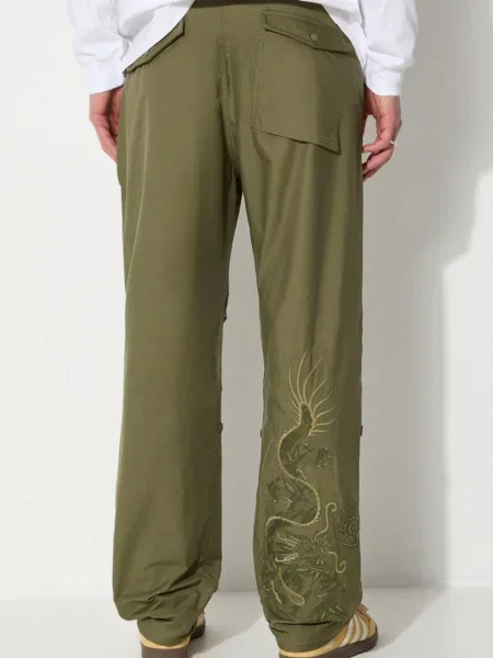 Maharishi pantaloni Original Dragon Snopants verde