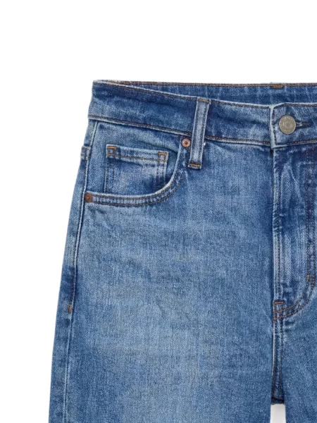 Blugi cu picior larg Reformation albastru
