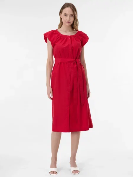 Rochie midi Orsay roșu