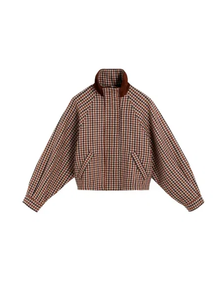 Scalpers Geacă de primăvară-toamnă Choussy / roșu / roșu burgundy bej