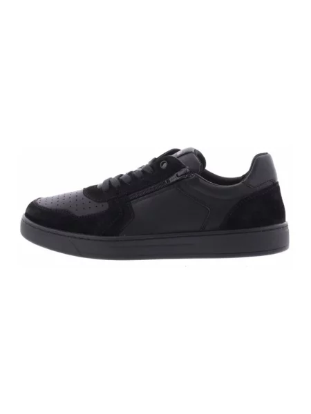 Sneakersy Sioux skórzane czarne