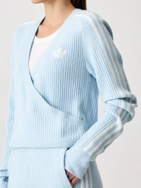 Adidas Originals пуловер дамски с добавена вълна Adiluna Season 2 x Jennie синьо