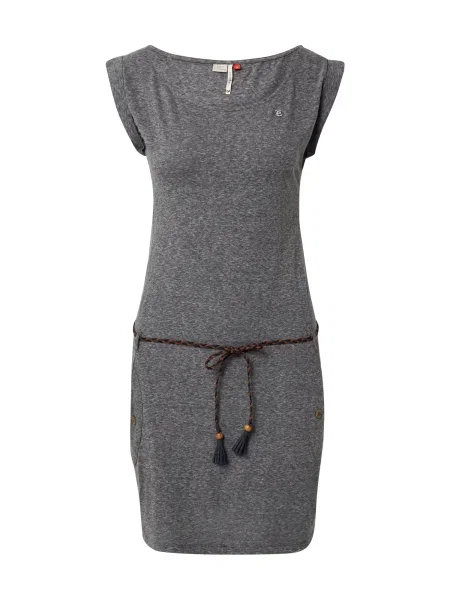 Ragwear Poletna obleka Tag pegasto siva