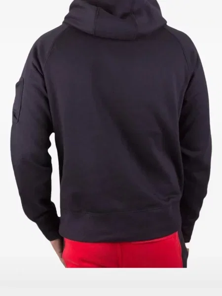 Fleece τρέξιμο τοπ Nike με μοτίβο φίδι μπλε