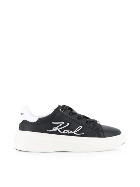 Sneakersy dziecięce Karl Lagerfeld czarne