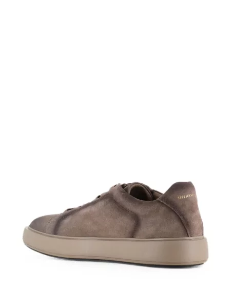 Sneakers Officine Creative σουέντ με σχέδιο γκρι