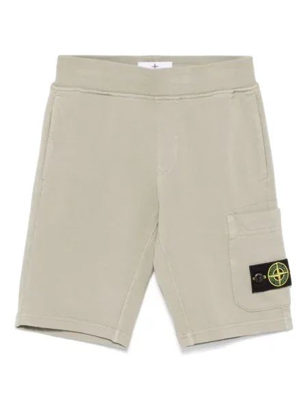 Szorty dziecięce Stone Island zielone