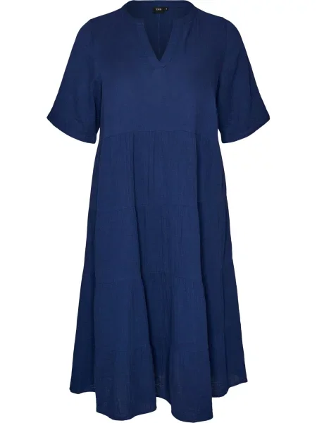 Zizzi Rochie de vară Vvivu bleumarin