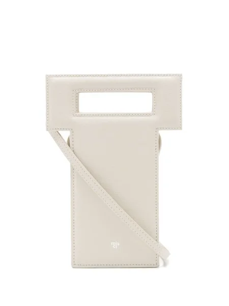 Kožna kožna torba Misci bijela