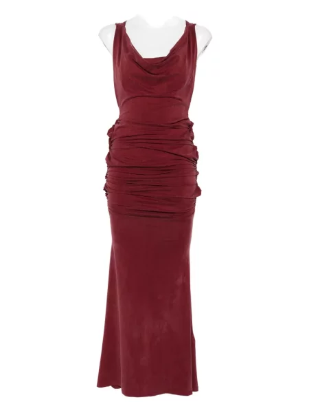 Rochie maxi Vivienne Westwood de costum roșu
