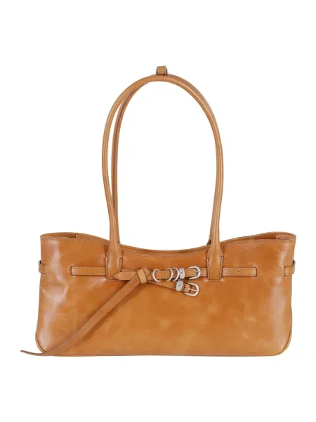 Torebka skórzana Marge Sherwood skórzana brązowa