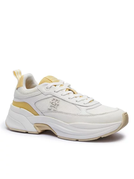 Tommy Hilfiger Bőr sneakers tornacipő CHUNKY RUNNER
