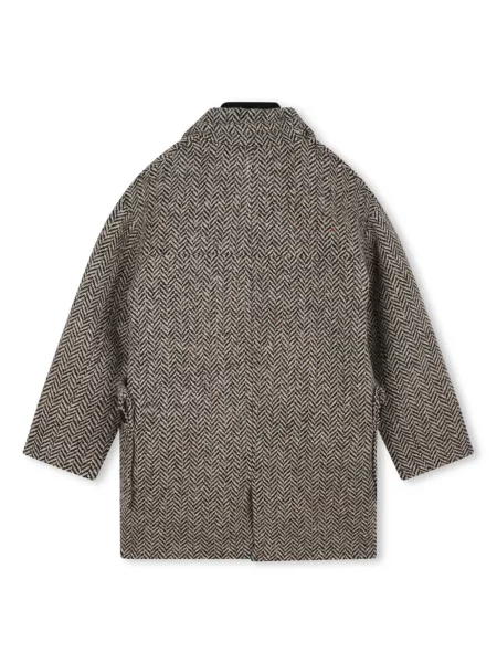 Płaszcz dziecięcy Lanvin Enfant czarny
