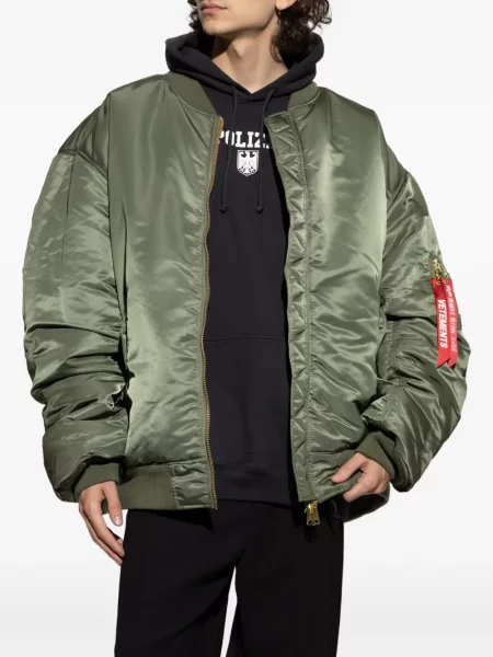 Geacă bomber Vetements verde