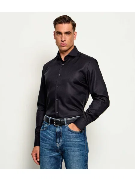 BOSS BLACK Cămașă negru
