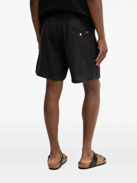 Scurt pantaloni scurți Levi's® cu broderie cu dungi alb