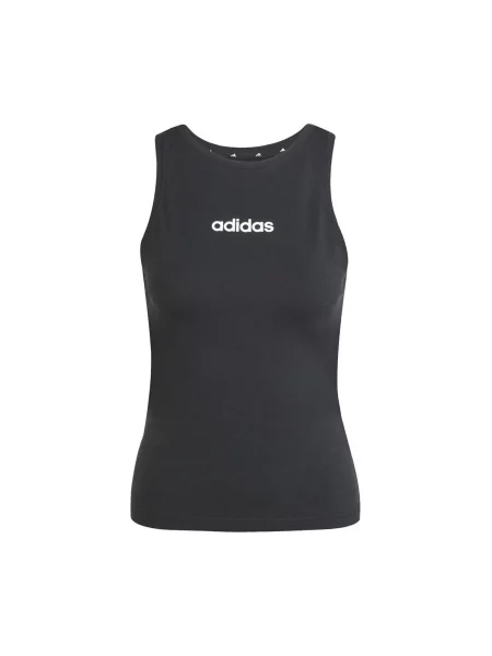 ADIDAS SPORTSWEAR Top Essentials Linear / bijela crna