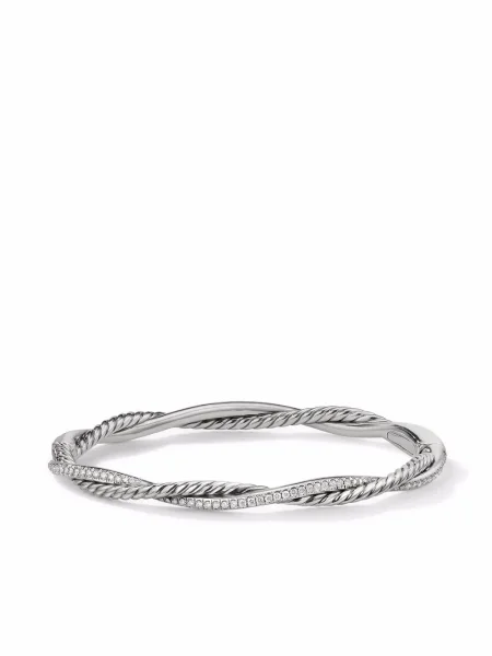 Brăţară David Yurman argintiu