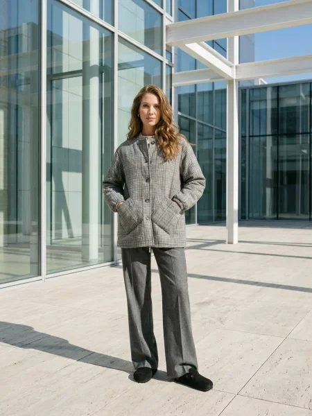 Демісезонна куртка Seventeen Куртка кашемір сірий