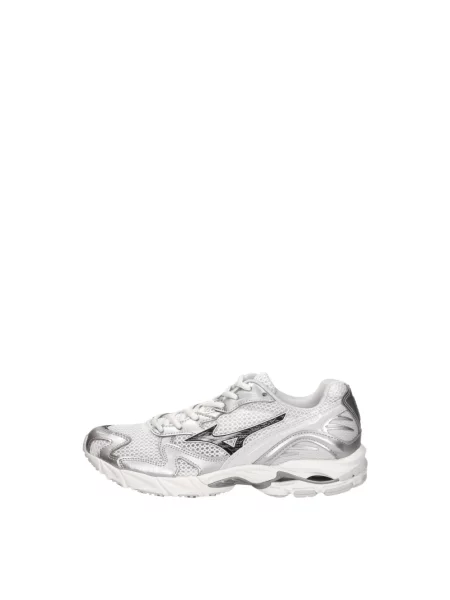 Sneakersy Mizuno zamszowe białe