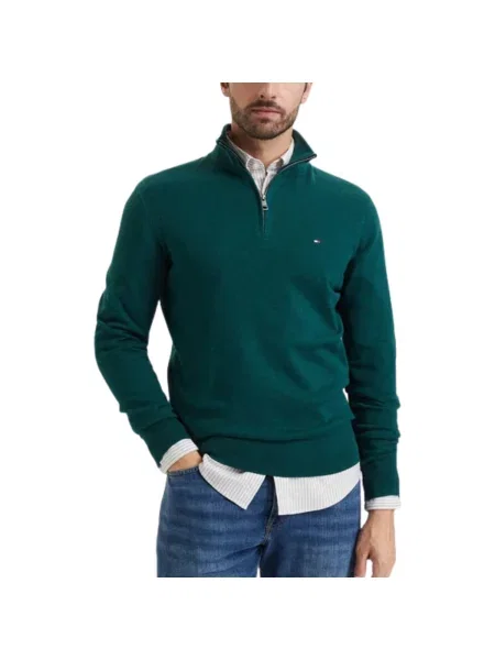 Mikina Tommy Hilfiger zelená