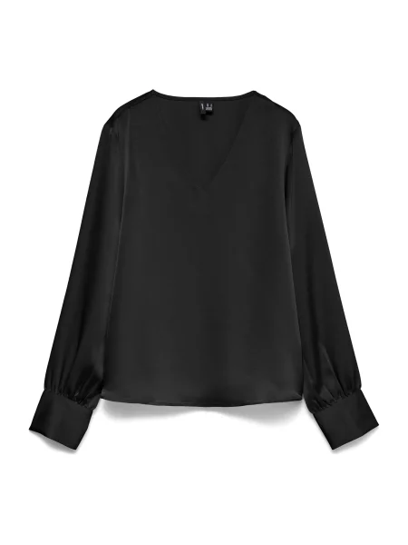 VERO MODA Bluză VMMIRO' negru