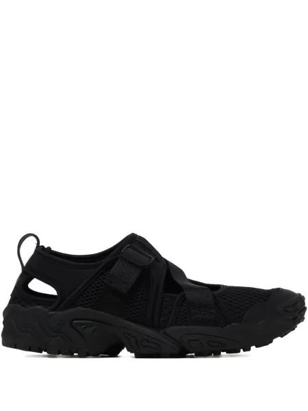 Sneakerși Asics cu șireturi din dantelă negru