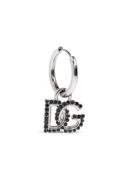 Náušnice Dolce & Gabbana stříbrné