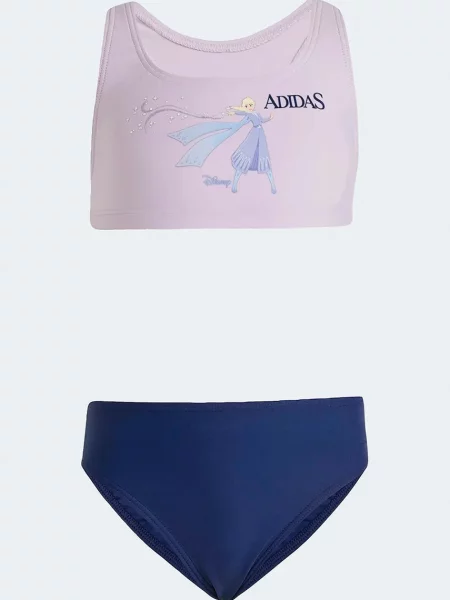 Adidas Performance Dvojdielne detské plavky DISNEY fialová