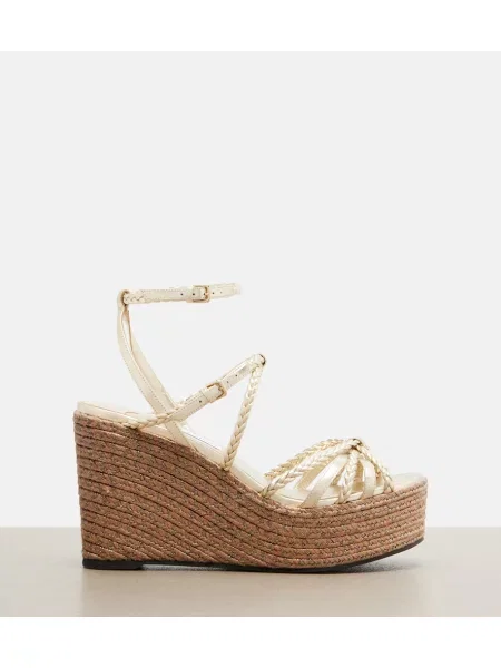 Espadrile Jimmy Choo din piele țesuți