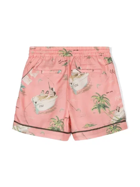 Szorty dziecięce Scotch & Soda różowe