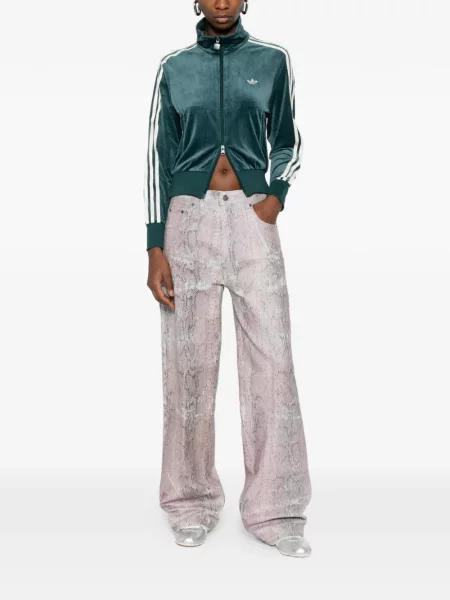 Talie pantaloni Adidas alergare verde