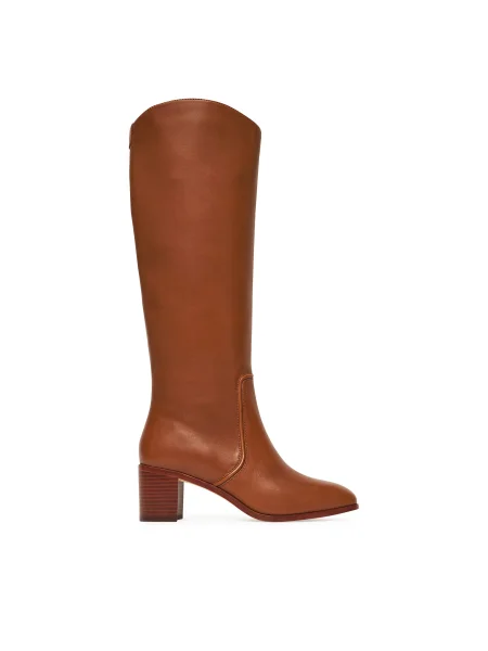 LAUREN RALPH LAUREN Csizma Charly Bo Tal barna