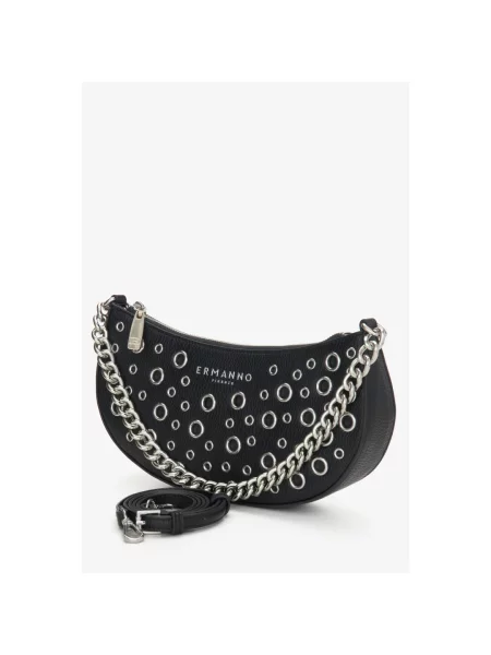 Сумка-багет Ermanno Firenze чорна