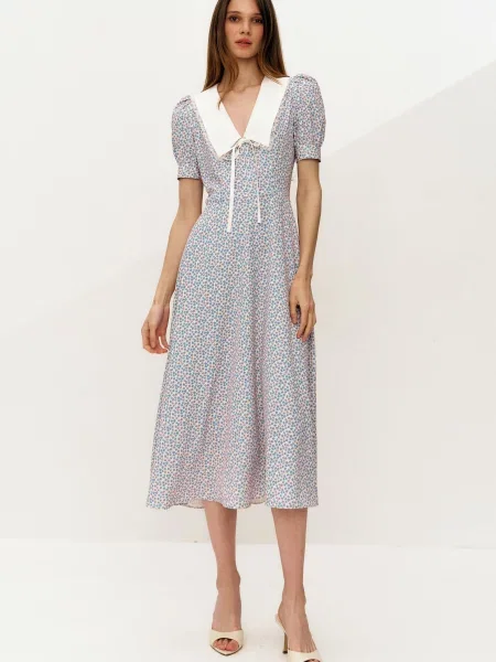 Сукня міді Gepur блакитний