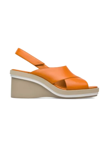 Camper Kyra Orange Kobiety Sandały Camper Size: 7 pomarańczowy