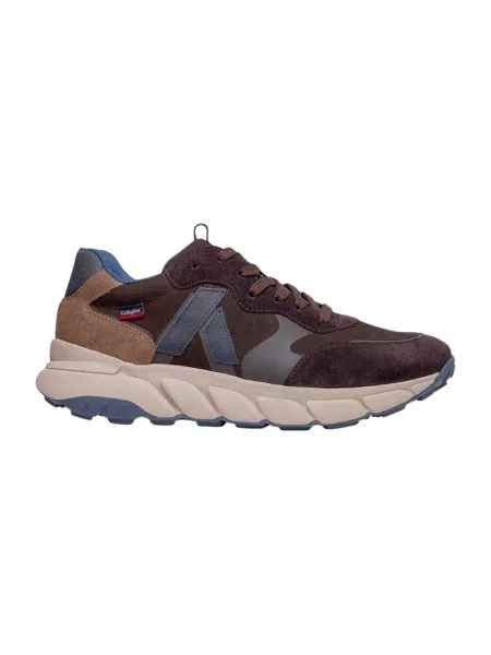 Sneakersy Callaghan zamszowe brązowe