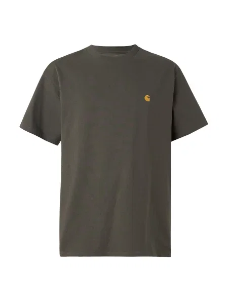 Carhartt WIP Tricou Chase castaniu