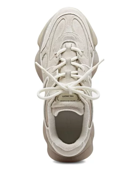 Sneakerși Axel Arigato din piele de căprioară alb