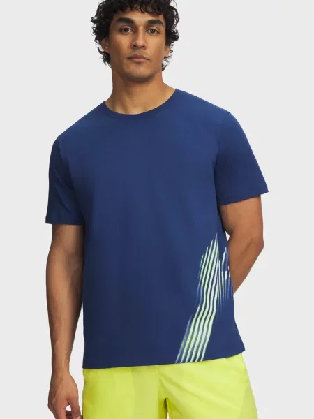 Футболка Under Armour з лого синя