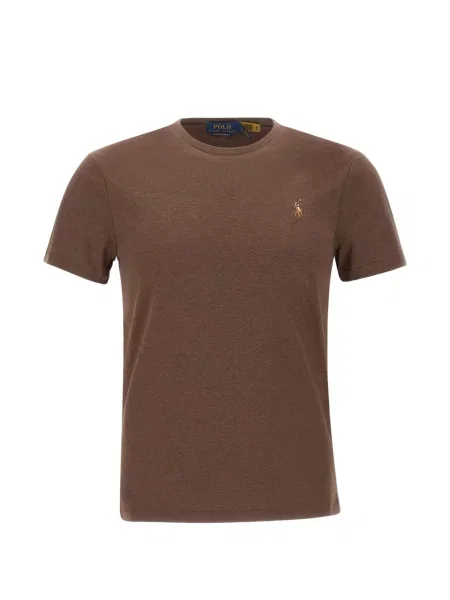 Cămașă Polo Ralph Lauren cu broderie galben