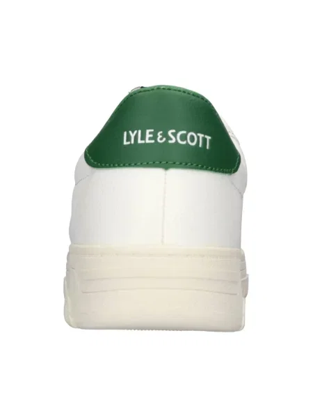 Sneakersy Lyle & Scott skórzane białe
