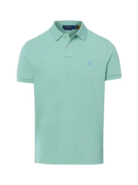 Polo Ralph Lauren Koszulki Mężczyzna S Krótki Rękaw Dzianina zielony