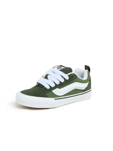 VANS Nízke tenisky Knu Skool zelená biela