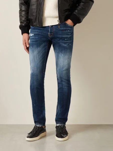 Džíny Teddy Extra Slim Fit navy blue modré